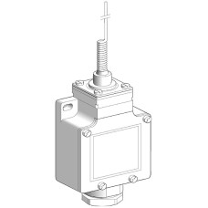 Кінцевий вимикач XCKL, котячі вуса, 1NC+1 NO, миттєва дія, 1/2NPT, Telemecanique XCKL106H7