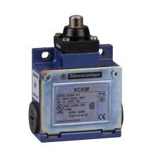 Кінцевий вимикач XCKM, металевий кінцевий плунжер, 1NC+1 NO, snap action, PG11, Telemecanique XCKM101