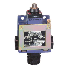 Кінцевий вимикач XCKM, плунжер, 2NC + NO, ATEX/IECEx, Telemecanique XCKM3910H29EX