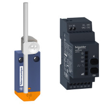 Бездротовий кінцевий вимикач XCMW - пакет з XCMW159 + ресивер 2 реле, Telemecanique XCMWD59