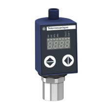 Електронні датчики тиску, датчики тиску XM, XMLR 1 бар, 1/4" 18 NPT, 24 VDC, 2xPNP, M12, Telemecanique XMLR001G2P06