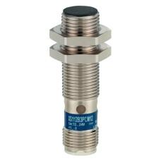 Індуктивний датчик XS1 M12, L50мм, латунь, Sn4мм, 12..24VDC, M12, Telemecanique XS112B3NAM12