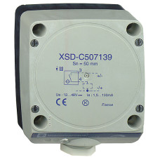 Індуктивний датчик XSD 80x80x40, пластик, Sn60мм, 12...48 В постійного струму, клеми, Telemecanique XSDC607319