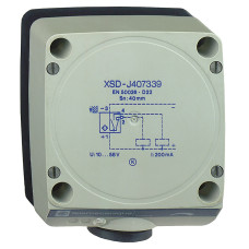 Індуктивний датчик XSD 80x80x40, пластик, Sn60мм, 24 В постійного струму, клеми, Telemecanique XSDH603629