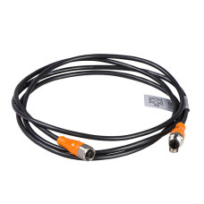 З’єднувальний кабель XZ, прямий штекер M12 5 pin, пряме гніздо M12 5 pin, PVC 2 м, Telemecanique XZCRA151164D2